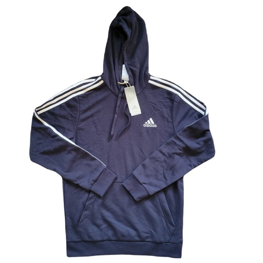 Adidas Pullover Hoodie Legend Ink and White Men's Sizes